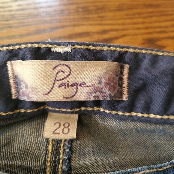 Paige peg skinny jeans size 28 - Picture 4 of 6